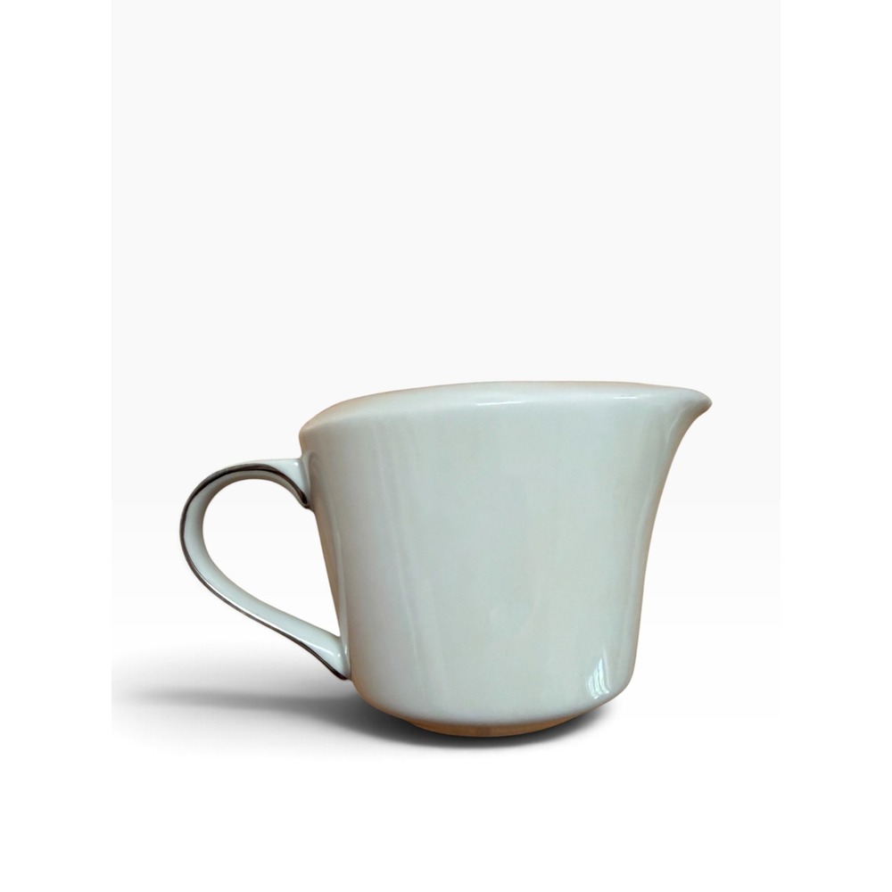Fukagawa Arita Japan Hand Painted Porcelain Creamer Pitcher Pattern 704 Leaf - Picture 3 of 4